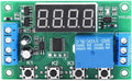 Programmable Timer Relay Module 5V 12V 24V Multifunction Time Delay Switch by Yosoo