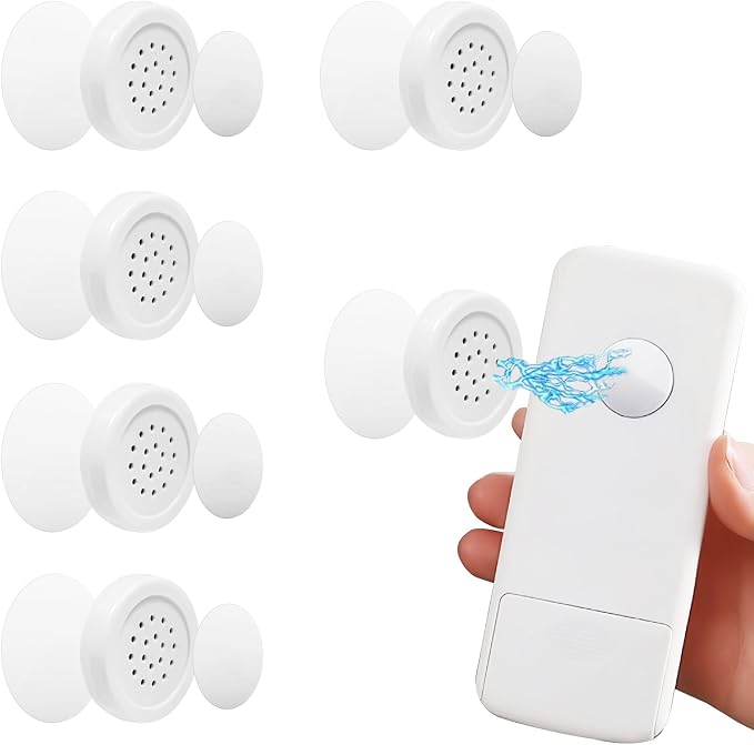 6PCS Magnetic Remote Control Holder, Self Adhesive Upgraded Remote Control Wall by SEEHOM