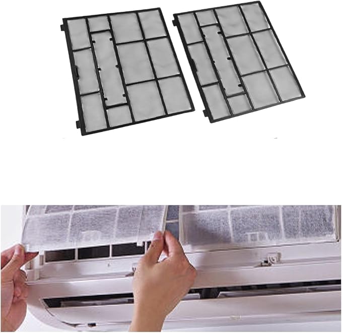 Plastic Air Conditioner Filter Mesh Indoor Unit Hanging Dust Screen Household - Image 3
