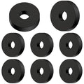 8P Rubber Isolation Pads Thick Anti-Vibration Rubber Washers1.5 in OD 0.5 in ID by Unknown