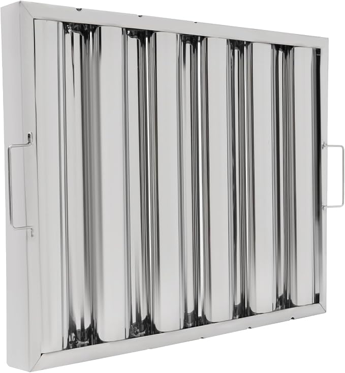 6Pcs 19.5W x 15.5H x 1.78TH Inch Commercial Hood Filters, 430 Stainless Steel 5 - Image 4