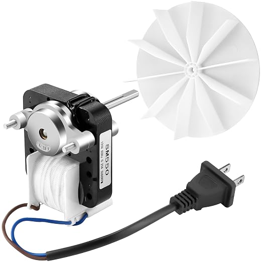 AMI PARTS Universal Bathroom Vent Fan Motor Kit SM550 Electric Motors Fit by AMIPARTS