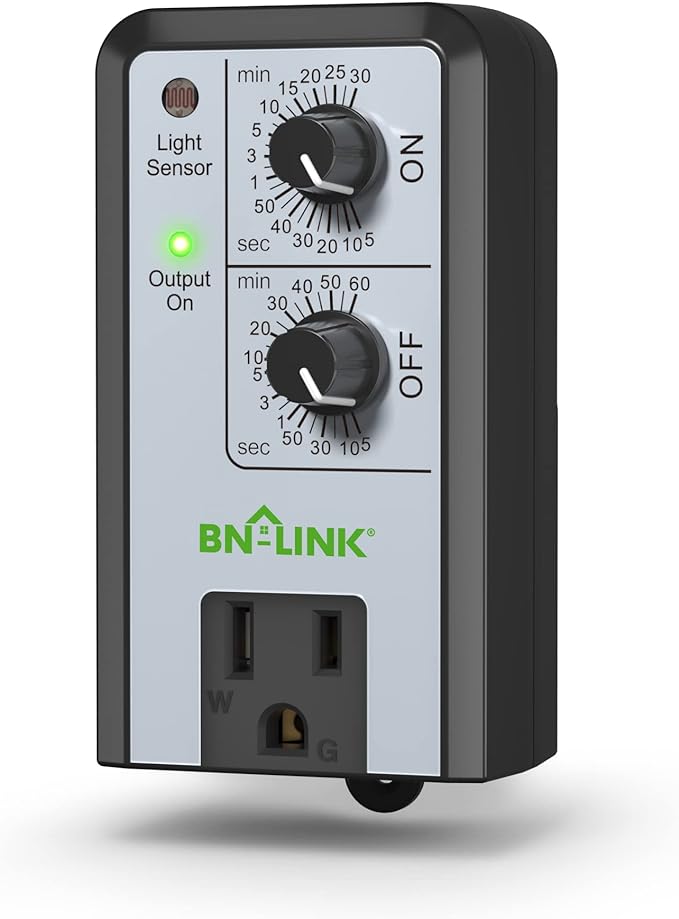BN-LINK Short Period Repeat Cycle Intermittent Timer, Interval Timer by BN-LINK