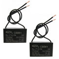 CBB61 Capacitor 8uf 250V AC Ceiling Fan 2 Wire 50/60Hz by AKZYTUE