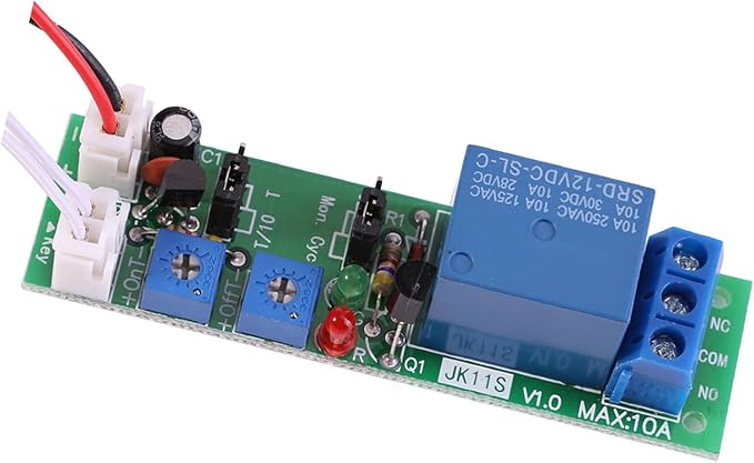 Timer Relay Module with Adjustable Time Range - Image 3