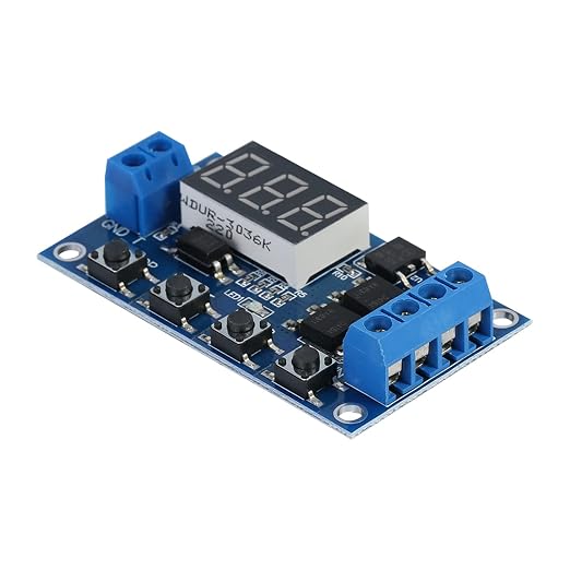 WALFRONT DC Timer Switch Module Adjustable Relay - Image 5