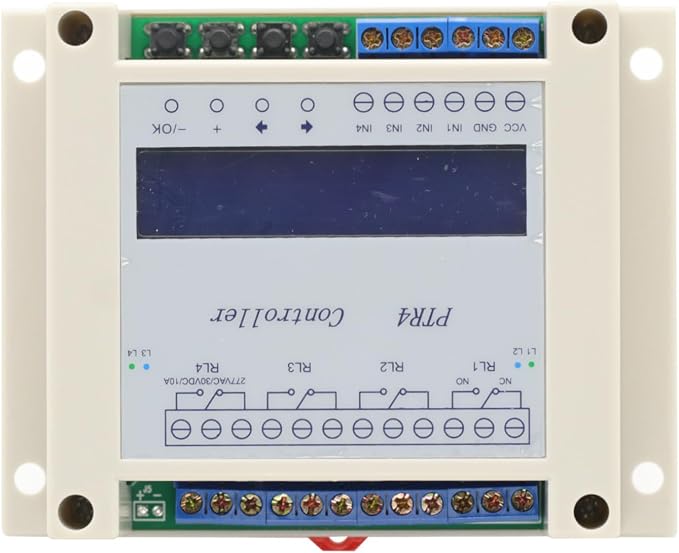 DC 6-40V 4-Channel Digital Time Relay Timer Controller Delay Switch Module - Image 5