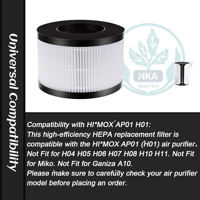 1 Pack AP01 hepa filter replacement Only Compatible - Image 3