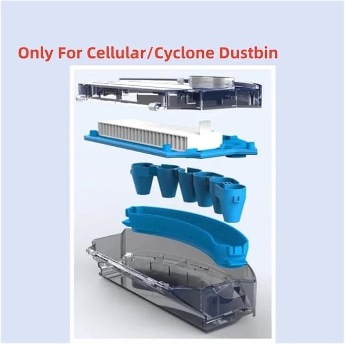 Main Brush Side Brush HEPA Filter Mop Cloths Compatible - Image 5