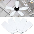 5 Pack Replacement Fan Blades for 42"/52" Ceiling Fan Waterproof Blades by Kittmip