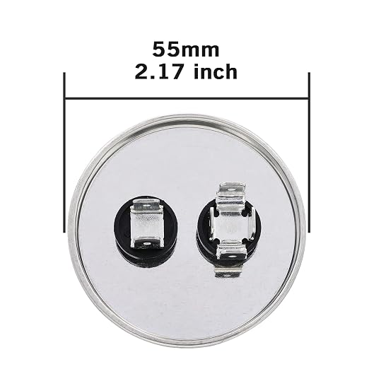 VEXUNGA 80uF 80 MFD 370VAC 440VAC 450VAC 50/60Hz CBB65 Run Start Capacitor - Image 3