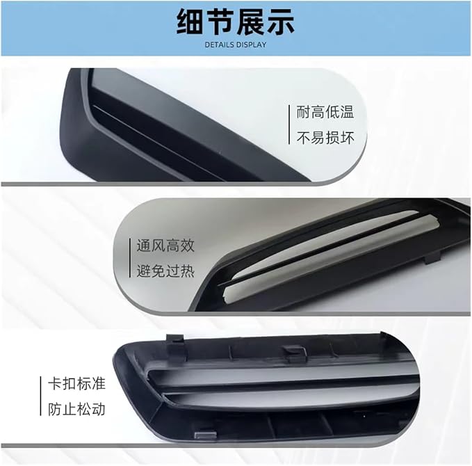 Compatible With Hyundai H1 Starex SVX 1997-2007 Car Air Flow Intake Vent Bonnet - Image 5