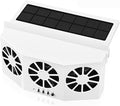 CYDZSW Car Solar Powered Window Exhaust Fan, Air Purifier, Solar Power Air Vent by CYDZSW