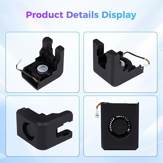 Creality Official K2/K2 Pro/K2 Plus Model Fan Assembly, Original K2 Cooling - Image 7
