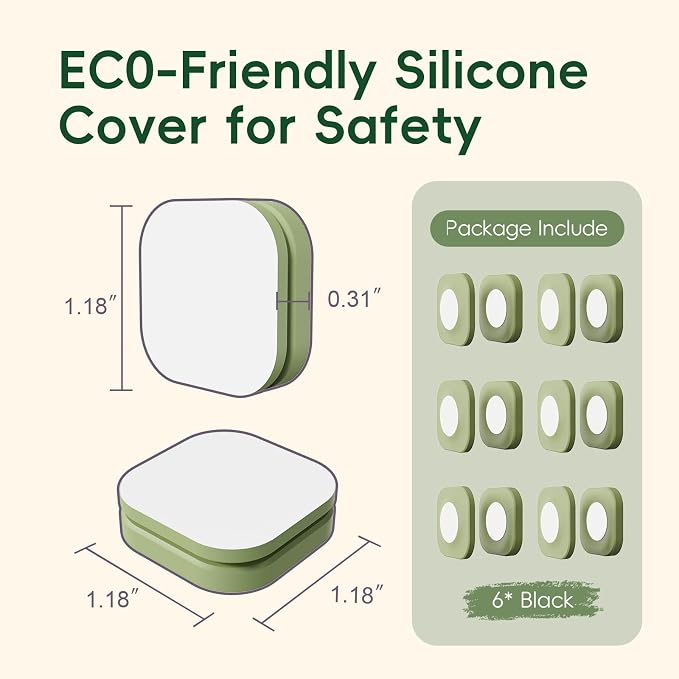 Magnetic Remote Control Holder Wall Mount Self-Adhesive, 6 Pack Upgraded - Image 3