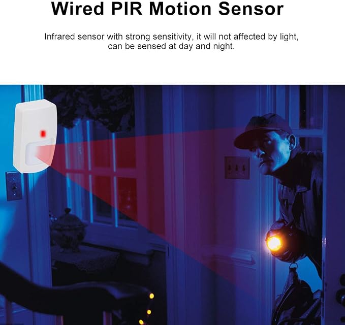 Wired Infrared Motion and Micro Detector Wall Mounted PIR Motion Sensor Pet - Image 5