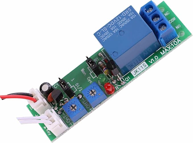 2PCS Timer Relay Module, Delay On Off Switch Module, Adjustable Timing - Image 3