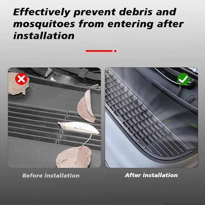 Air Intake Protective Cover for Tesla Model Y 2025 2026 Juniper - Image 6