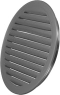 PATIKIL 16" Round Air Vent, Louver Grille Cover Aluminum Alloy Soffit Vent HVAC by PATIKIL