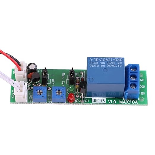 High Precision Adjustable Timer Relay Module Machine Test Circuit DC 5V 12V 24V - Image 6