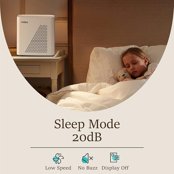 Air Purifier for Home Large Room up to 547 ft², H13 True HEPA Air Filter 20dB - Image 6