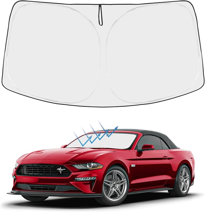 Proadsy 2026 Upgrade Front Windshield Sun Shade Foldable Sunshade Protector by Proadsy
