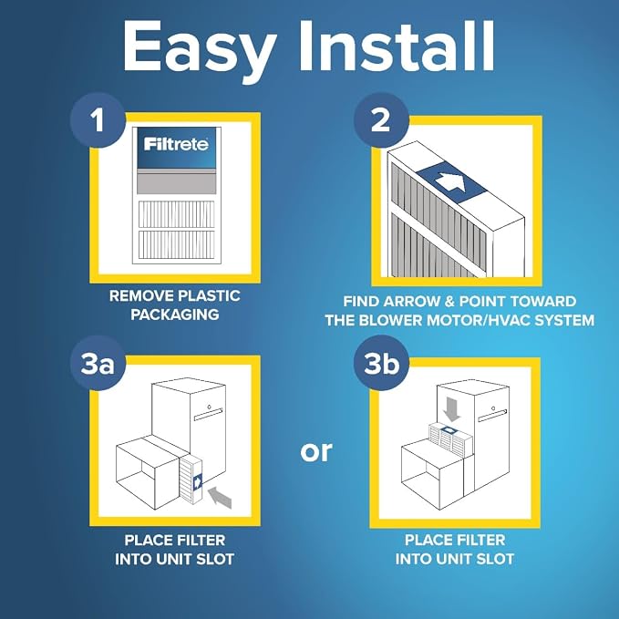 Filtrete 16x25x4 AC Furnace Air Filter, MERV 13, MPR 1900, Premium Allergen - Image 3