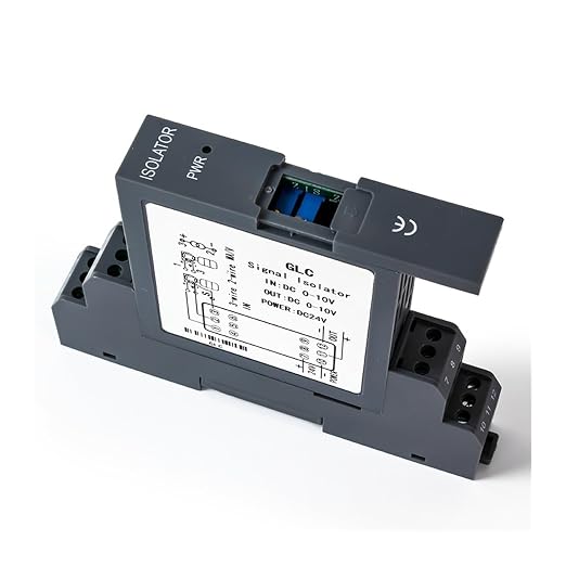 Analog Signal Isolator 4-20mA Signal Isolator Din Rail Mount 0.5% FS Precision - Image 2