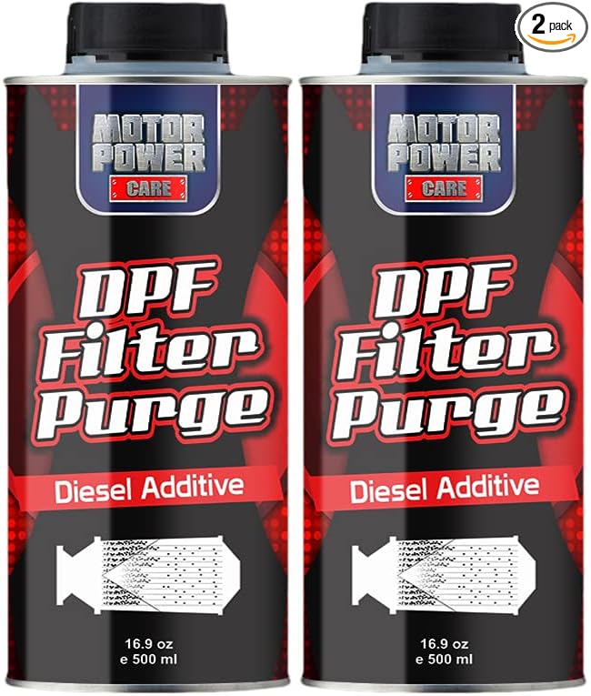 2 bottles DPF Filter Purge: The Most Economical Way to Clean and Protect Your by MotorPowerCare