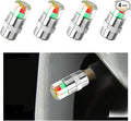 KVAEY 4 PCS Tire Pressure Monitor Valve Caps, 3 Color Eye Alert Tire Pressure by KVAEY