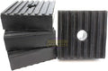 4 Medium Anti Vibration Isolation Pads Air Compressor Heavy Equipment Size:3" x by Unknown