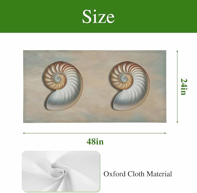 Fluorescent Light Covers for Ceiling Lights Shell Conch Magnetic Light Filters - Image 7