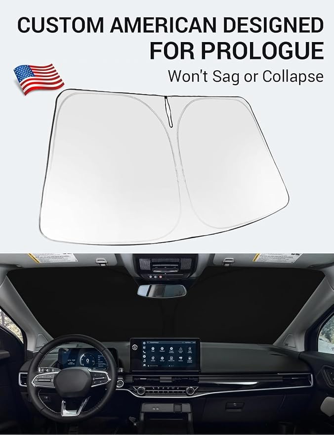 Proadsy 2026 Upgrade Windshield Sun Shade Custom Fit Prologue 2024 2025 2026 - Image 2