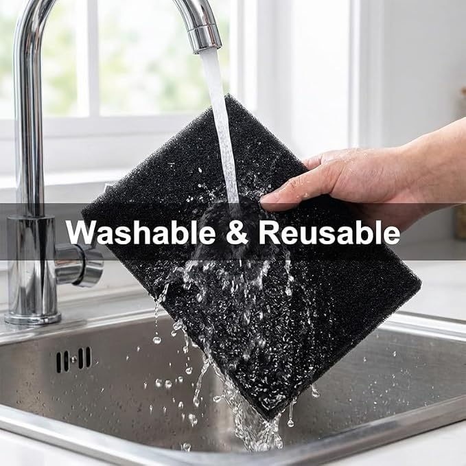 Air Filter Foam Sheet Material Replacement, Universal Filter Foam - Image 5