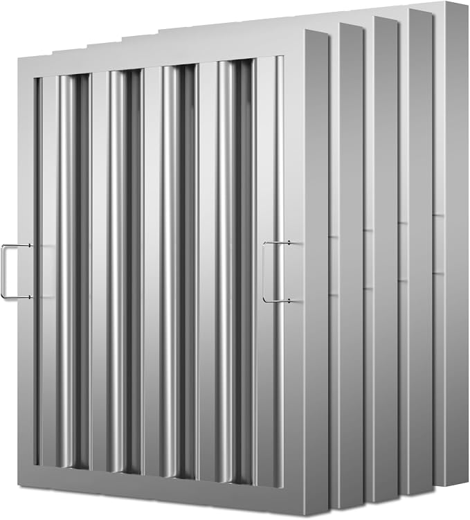 Stainless Steel Commercial Kitchen Hood Filter 19.5 W x 15.5 H Inch Range Hood by Unknown