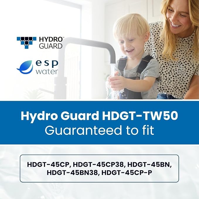 Hydro Guard HDGT-TW50 Twist RO Membrane, 50 GPD Thin Film Composite, Stage 3 RO - Image 5