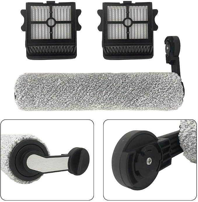 Roller Brush Filters For MMX Avac S878W Smart Wet & Dry Cordless Floor Washer - Image 2