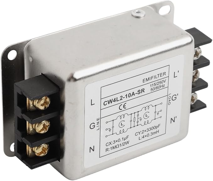 Single-Phase 2-Stage Power Supply Filter Anti-interference by Unknown