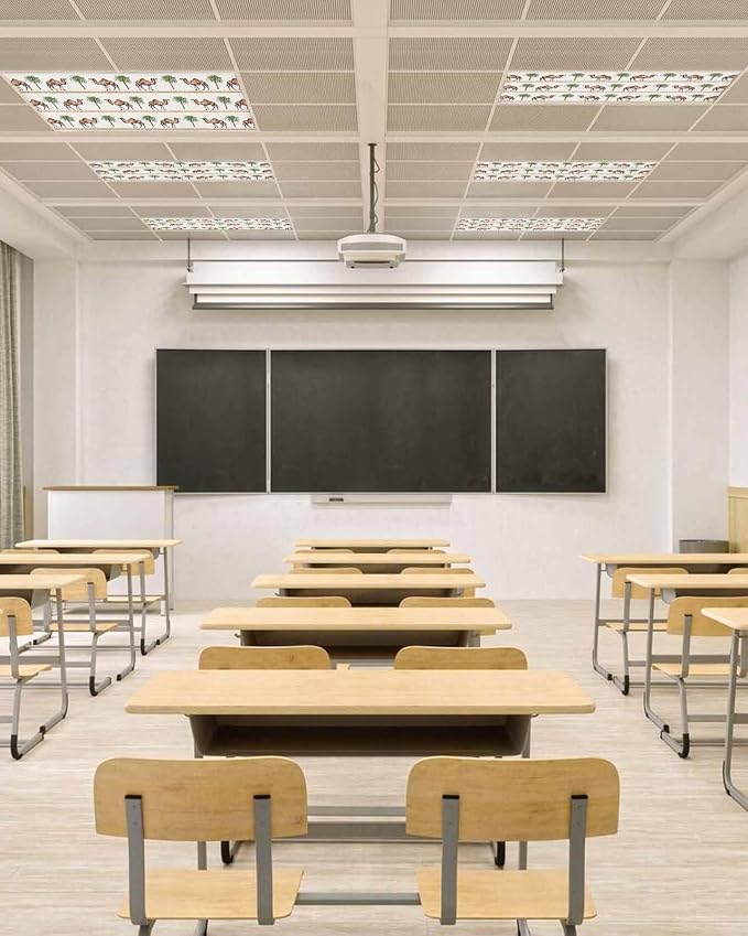 Fluorescent Light Covers for Ceiling Lights Desert Camel Magnetic Light Filters - Image 4