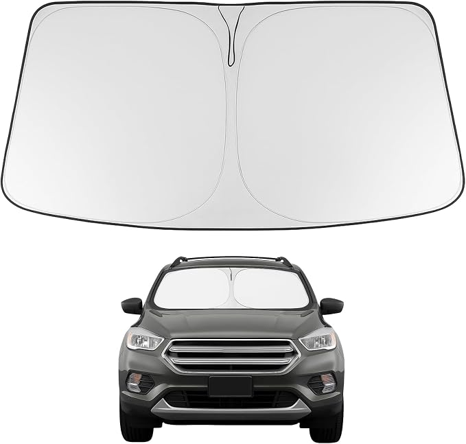 Proadsy 2026 Upgrade Windshield Sun Shade Custom Fit 2013-2019 Escape Foldable by Proadsy
