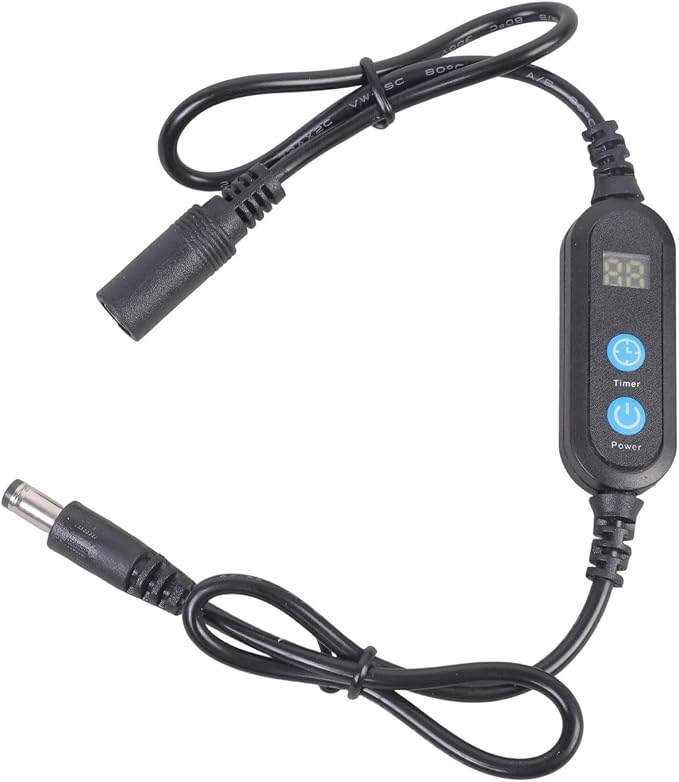 Digital Timing Power Cord 5.5x2.5mm 5v-24v 48w by Unknown