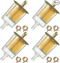 4PCS 5/16" Universal Fuel Filters by HayEastdor