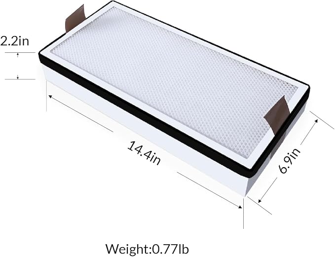 WECREAT 1 PCS Medium HEPA Filter Replacement - Image 2