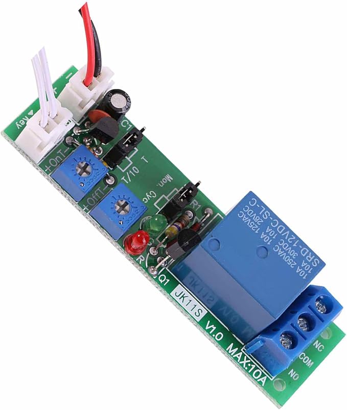 2PCS Timer Relay Module, Delay On Off Switch Module, Adjustable Timing - Image 9