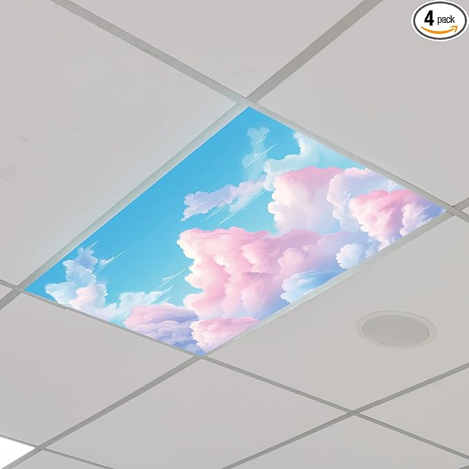 Outus Fluorescent Light Cover Classroom Lighting Cover by Outus