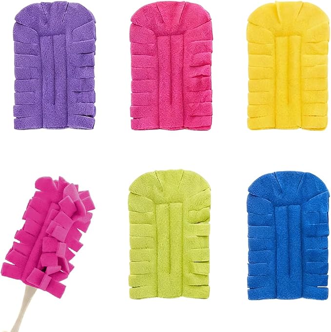 360° Electrostatic Duster Refills, 2026 New Washable & Reusable Microfiber Pads by xieJY