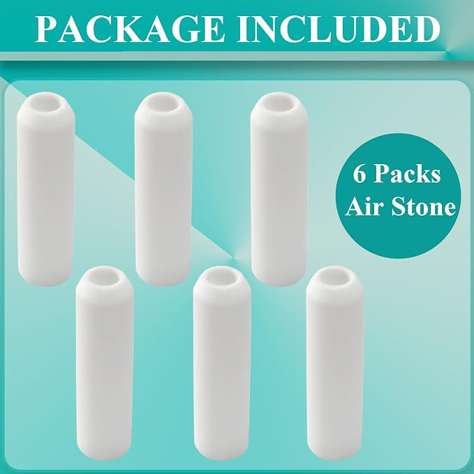 6 Pack Airstones Replacement Compatible - Image 5