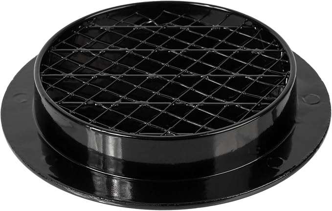 Repa Market 4 Inch Heavy-Duty Black Aluminum Alloy Gable Vent - Image 7