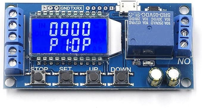 Industrial Timer Relay Module 5V/12V/24V by Unknown