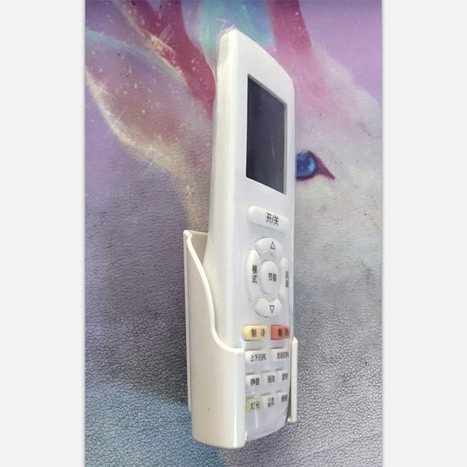 E-outstanding Remote Control Rack Holder White Wall-Mounted Organizer Self - Image 5